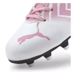 Girls' Puma Tacto II FG/AG Jr. Molded Soccer Cleats -Shoe Sale Shop 19510015898 4