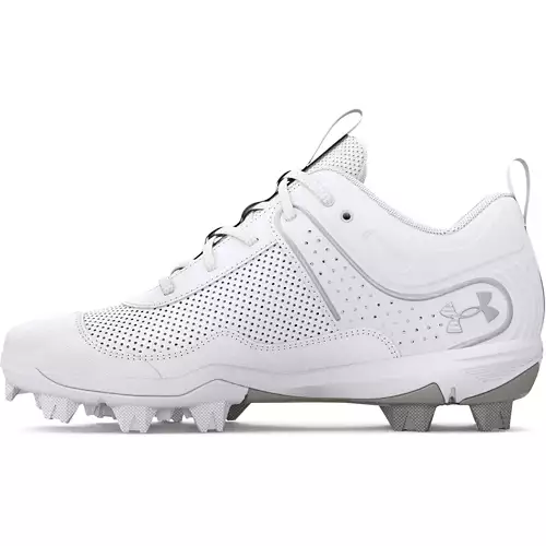 Girls' Under Armour Logo Glyde RM Jr. Molded Softball Cleats 4 Girls' Under Armour Logo Glyde RM Jr. Molded Softball Cleats - Image 4