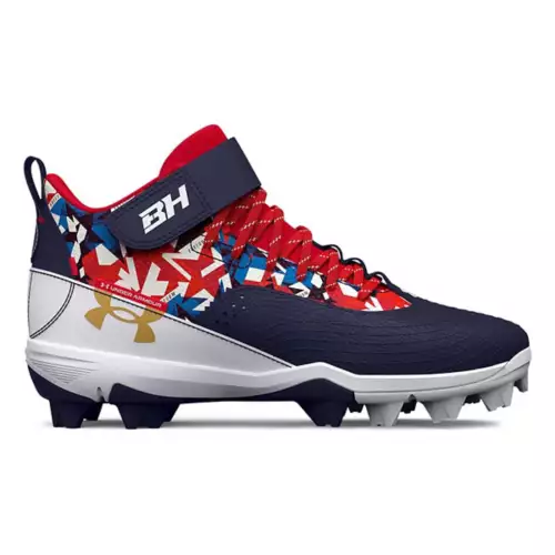 Boys' Under Armour Harper 7 Mid USA RM Jr. Molded Baseball Cleats 1 Boys' Under Armour Harper 7 Mid USA RM Jr. Molded Baseball Cleats