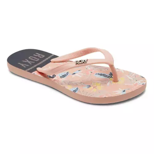 Girls' Roxy Viva Stamp Flip Flop Sandals 1 Girls' Roxy Viva Stamp Flip Flop Sandals