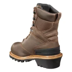 Men's Carhartt Logger 8" Composite Toe Waterproof Insulated Work Boots -Shoe Sale Shop 84781604186 2