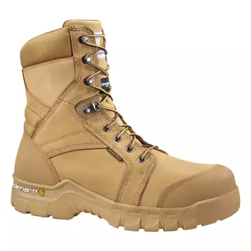 Men's Carhartt Rugged Flex 8" Soft Toe Waterproof Insulated Work Boots 1 Men's Carhartt Rugged Flex 8" Soft Toe Waterproof Insulated Work Boots