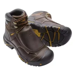 Men's KEEN Mt Vernon 6" Met Waterproof Steel Toe Work Boots -Shoe Sale Shop 88719486592 4