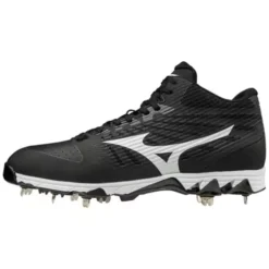 Men's Mizuno 9-Ambition Mid Metal Baseball Cleats